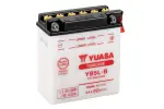 aku Yuasa 12V 5Ah käivitusvool 65A suurus 121x61x131 koos elektrolüüdiga 0,36 poolus(+)/ ventilatsioon P/ P YB5L-B